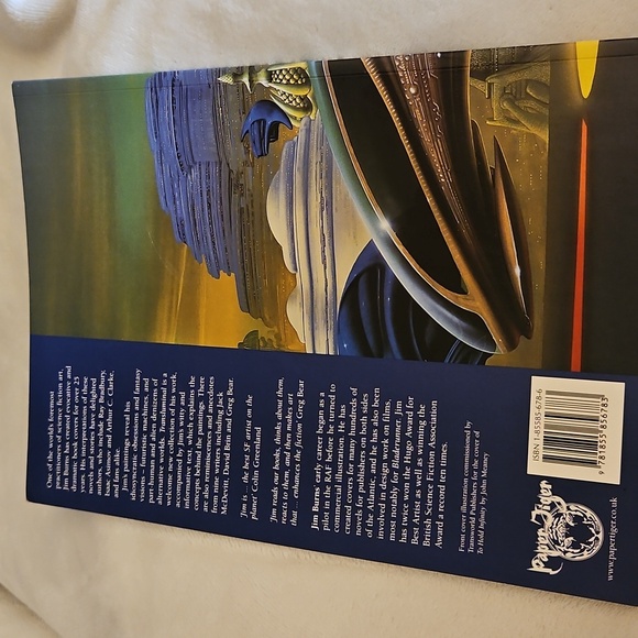 Transluminal The Paintings of Jim Burns 1999 Collectible Paperback Book - Picture 2 of 16